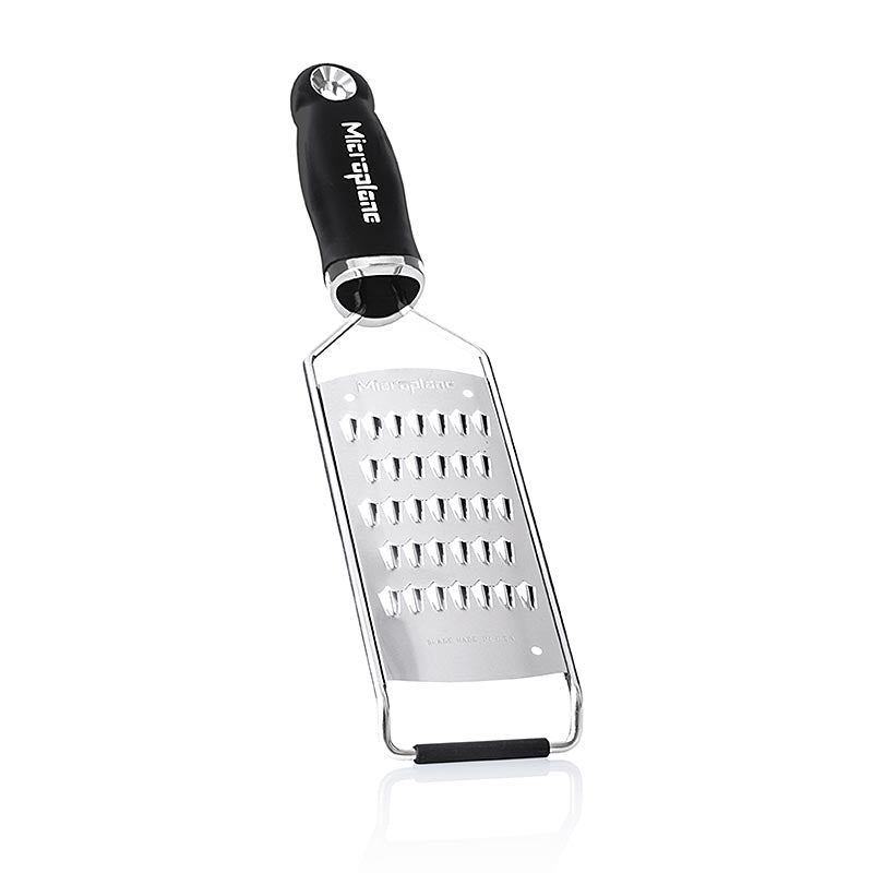 Gourmet Serie - Râpe à julienne (fine), Manche noir/soft-touch, 1 pce - Lame en acier inoxydable, râpage facile, manche ergonomique, convient aux droitiers et aux gauchers, lavable au lave-vaisselle