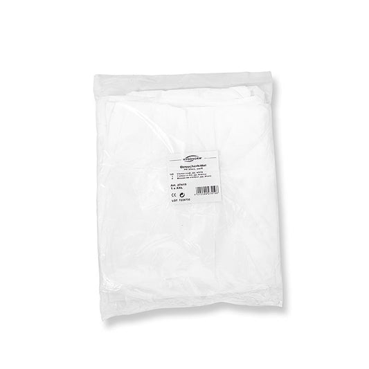 Blouse jetable en non-tissé PP, boutons-pression, XXL, 1 pc - Protection robuste contre les salissures, habillage et déshabillage rapides, idéale pour les accessoires de barbecue et les articles d'hygiène