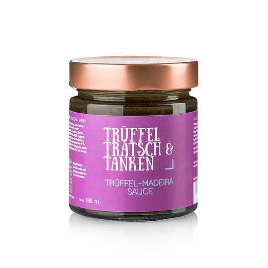 Sauce madère aux truffes, 180 ml - Base parfaite pour les sauces à la crème aux truffes ou comme pur délice pour la viande, développée exclusivement pour l'événement Truffes, potins et tanking