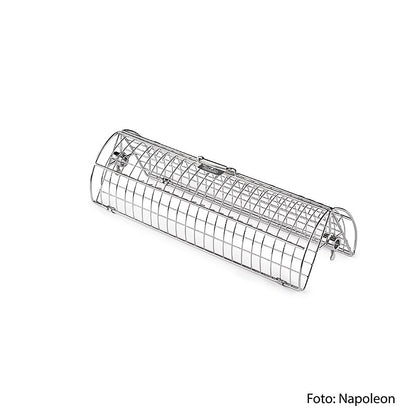 Accessoires pour barbecue Napoléon - Support de tournebroche pour poisson, permet de griller et de rôtir uniformément