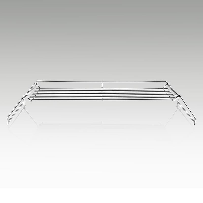 Grille de maintien au chaud allongée en acier inoxydable pour les barbecues FORCE / FURNACE, everdure montargo / Heston Blumenthal, idéale pour maintenir les aliments au chaud pendant la cuisson au barbecue