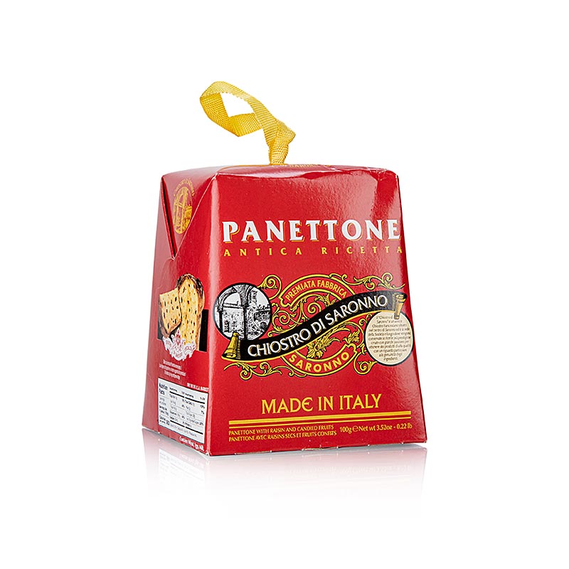 Gâteau de Noël Panettone - Classique, Lazzaroni, 100 g