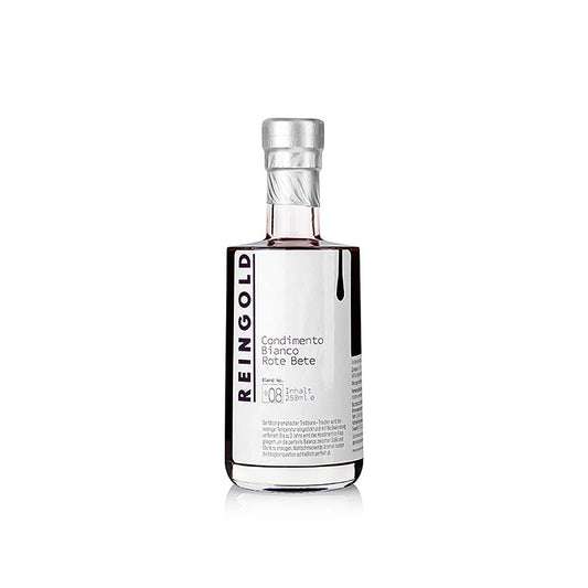 Reingold Essig Condimento bianco No 8 Rote Bete, 250 ml - Vinaigre unique pour une expérience gustative épicée dans tes plats