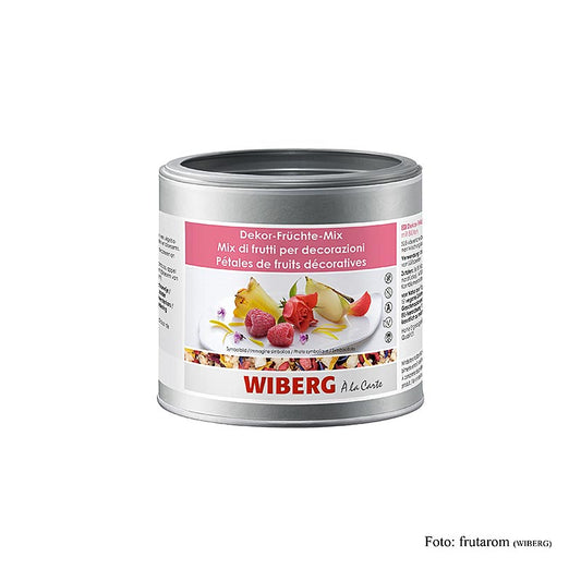Wiberg Décor Fruits Mix, avec fleurs (269339), 50 g