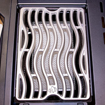 Grand accessoire de barbecue Napoléon Grille de brûleur latéral pour SIZZLE ZONE en acier inoxydable coulé de haute qualité