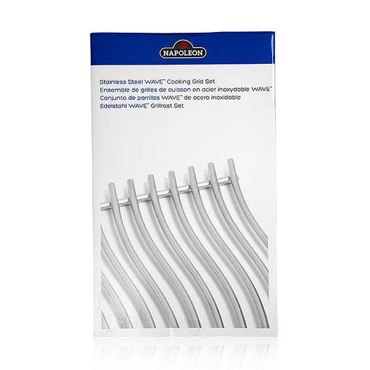 Jeu de grilles en acier inoxydable pour le barbecue Napoleon Rogue 525
