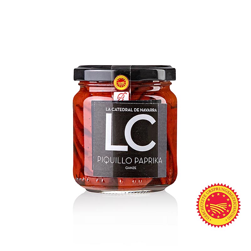 Pimiento Piquillo de Lodosa - Poivron piquillo, AOP/VCI, LC, 190 g