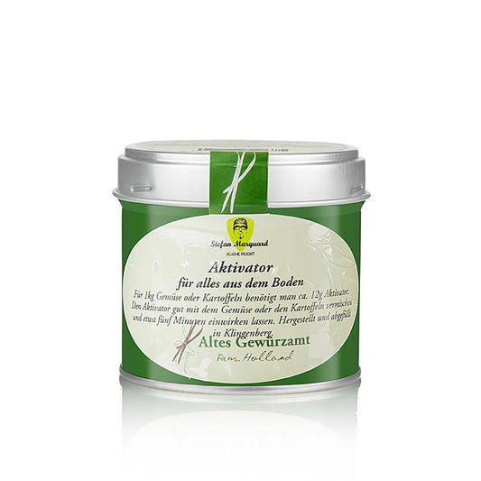Altes Gewürzamt Aktivator für alles aus dem Boden, 140 g - Condiment pour la préparation du sol des légumes, mélange d'épices pour une préparation naturelle et savoureuse des plats de légumes