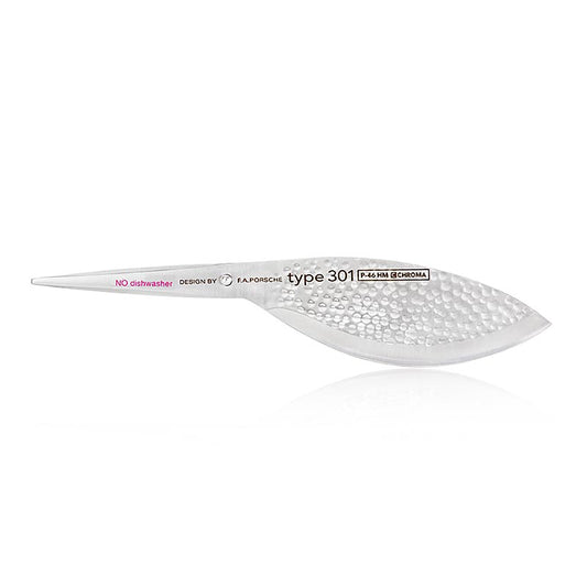 Le Français :
Chroma Type 301 P-46HM Couteau à peser / polyvalent, 1 pc - Un couteau de haute qualité et polyvalent pour toutes les tâches de cuisine