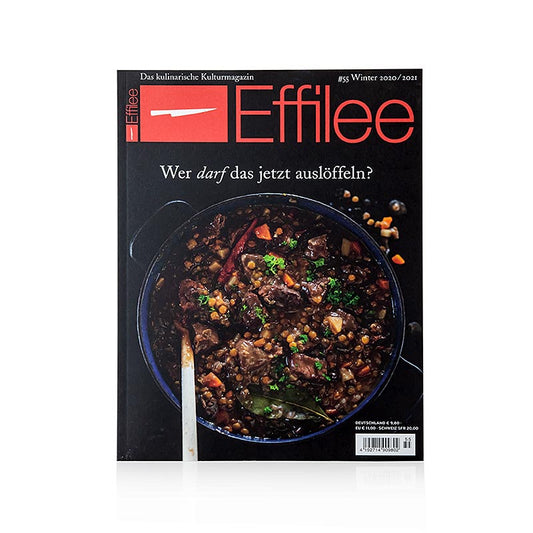 Effilee - Magazine de l'alimentation et de la vie, numéro 55, 1 pc - Inspiration culinaire, recettes, conseils et tendances en cuisine internationale Commandez maintenant !