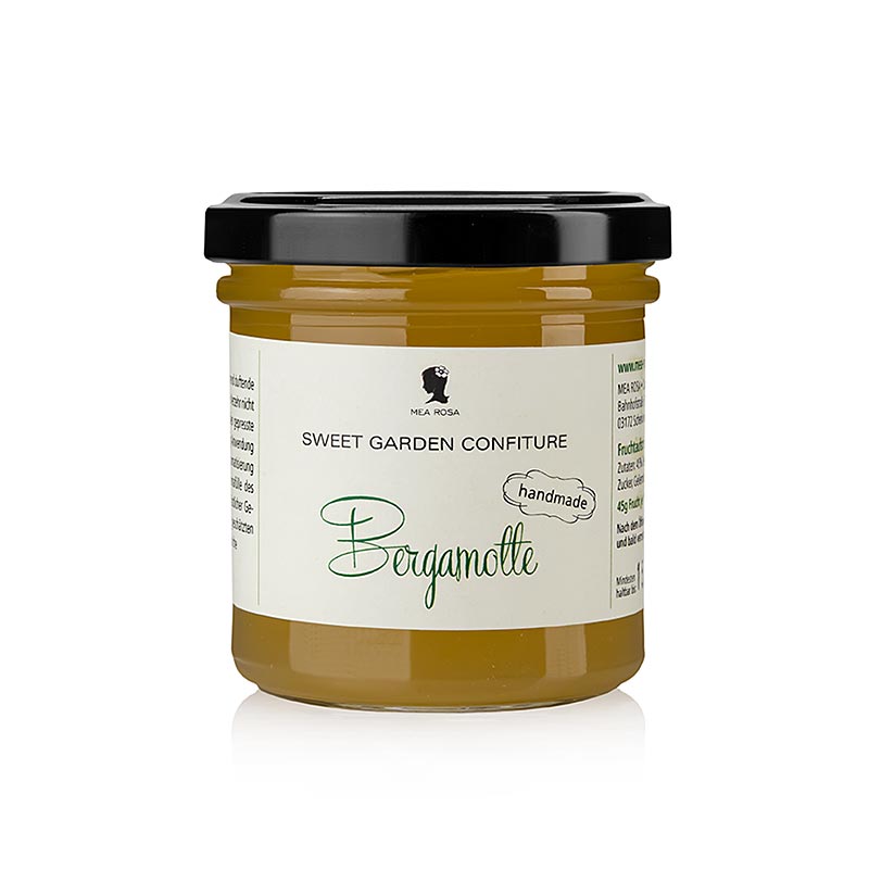 Pâte à tartiner fruitée et rafraîchissante à la bergamote de Mea Rosa, 180 g