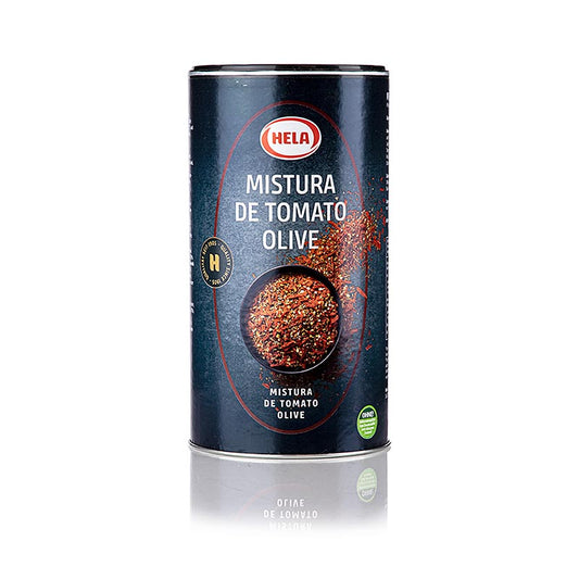Hela Mistura de Tomato Olive, 460 g - mélange de condiments polyvalent pour soupes, sauces, viandes, fruits de mer, pâtisseries, vinaigrettes, marinades, dips, préparations de fromage frais, légumes, salades, antipasti, chutneys et plus encore