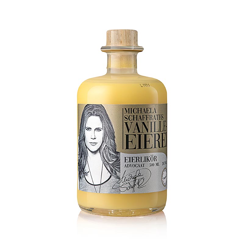 Oeuf à la vanille de Michaela Schaffraths - liqueur aux oeufs crémeuse avec 20 % d'alcool, bouteille de 500 ml
