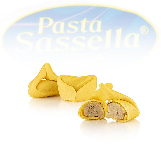 Tortelloni frais farcis aux girolles, Sassella, produit de saison, 500 g