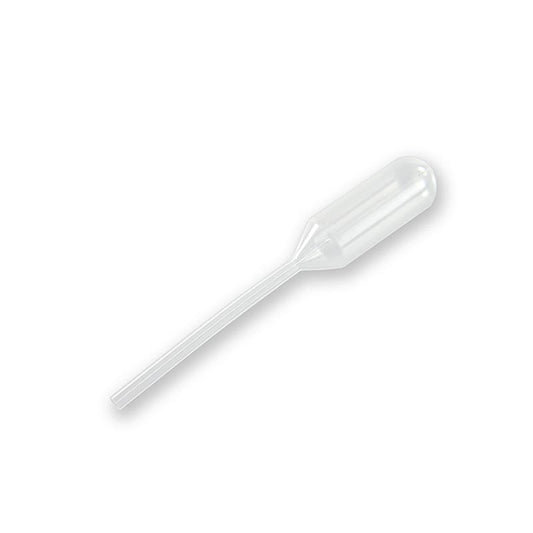 Pipette Pasteur, plastique, 6cm, 1,2ml, non graduée, 100% Chef, 500 pc