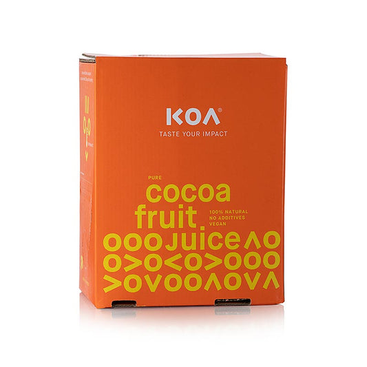 Koa Pure - Jus de fruit de cacao, 3 l - Jus 100% naturel de fruit de cacao, idéal pour les cocktails et la gastronomie