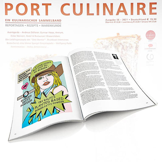 Port Culinaire - Gourmet Magazine, numéro 56, 1 pc - Des recettes inspirantes, des interviews de grands chefs et les tendances de la gastronomie De belles photos de créations qui prennent vie