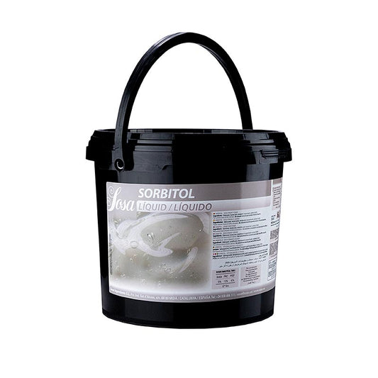 Sosa Sorbitol, liquide (39283), 6 kg - Édulcorant polyvalent pour des créations de desserts professionnelles Facile à doser et idéal pour les sorbets, les crèmes glacées et plus encore Découvrez les possibilités !