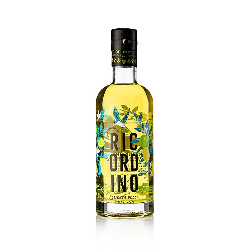 Produit Root to Fruit - Ricordino, spiritueux, 20% vol, 500 ml dans une bouteille