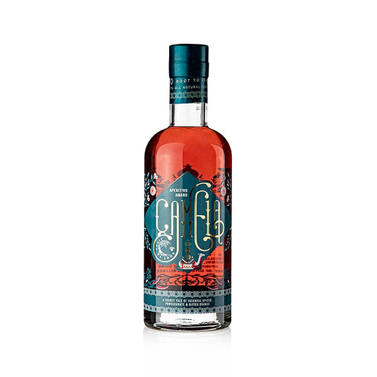 Root to Fruit - Camela, Spiritueux, 20% vol, 500 ml - Une bouteille du délicieux spiritueux Camela à 20% d'alcool, contenance 500 ml