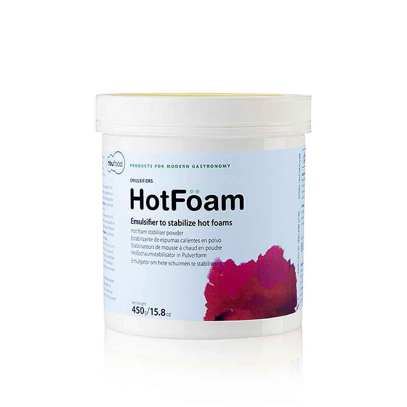 450 g TÖUFOOD HOT FÖAM stabilisateur pour émulsion (Espuma hot) illustration du produit (English)
