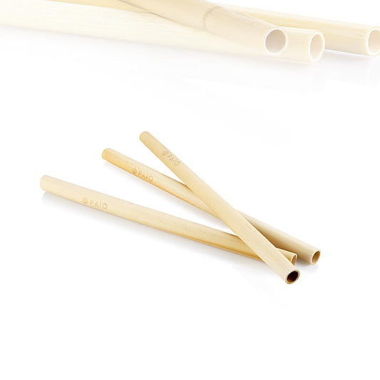 Pailles en roseau - Smoothie - 18cmx10mm, Paio, 150 pcs, alternative durable, compostable, robuste et au goût neutre aux pailles en papier et en plastique