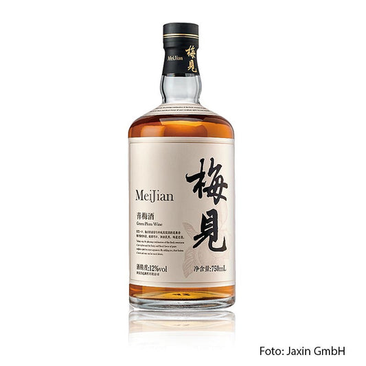 Bouteille de Mei Jian vin de prune vert de Chine, 12% vol, 750 ml, boisson alcoolisée
