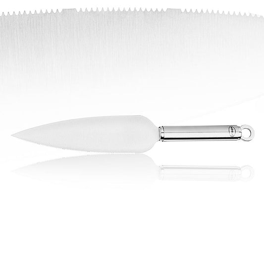 Couteau à gâteau Rösle de haute qualité, 29,5 cm, avec lame en acier inoxydable, manche ergonomique et design intemporel pour couper sans effort les gâteaux et les pâtisseries, lavable au lave-vaisselle