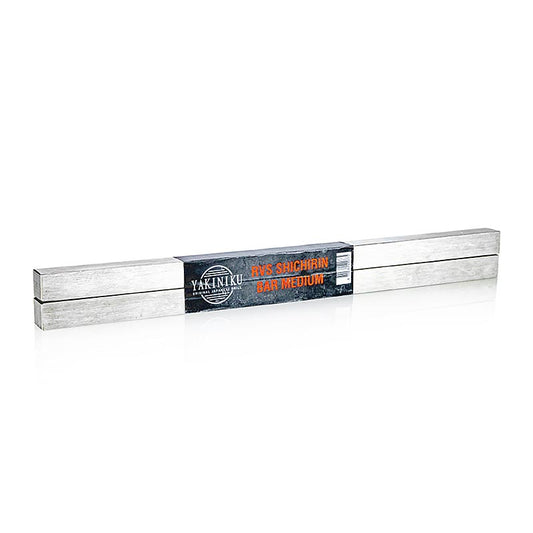 SHICHIRIN Yakiniku Yakitori Baguettes en acier inoxydable, Yakiniku montargo, 2 pcs - Baguettes en acier inoxydable de haute qualité pour les plats japonais Yakiniku et Yakitori, durables et conçues de manière ergonomique, idéales pour les cuisiniers amateurs et professionnels