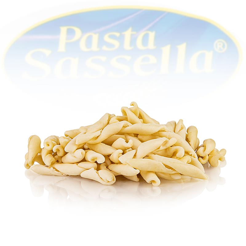 Pâtes fraîches Strozzapreti, Sassella, 500 g - Pâtes italiennes faites à la main avec une farine de blé dur de haute qualité, parfaites pour les plats italiens traditionnels