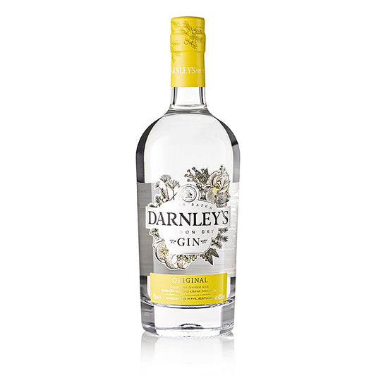 Darnley's London Dry Gin, 40% vol, 700 ml - Produit classique de London Dry Gin fabriqué de manière artisanale