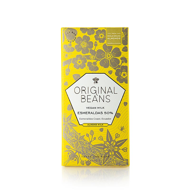 Tablette de chocolat végétalien Esmeraldas VEGAN M!LK 50% cacao, Certifié Bio, production durable