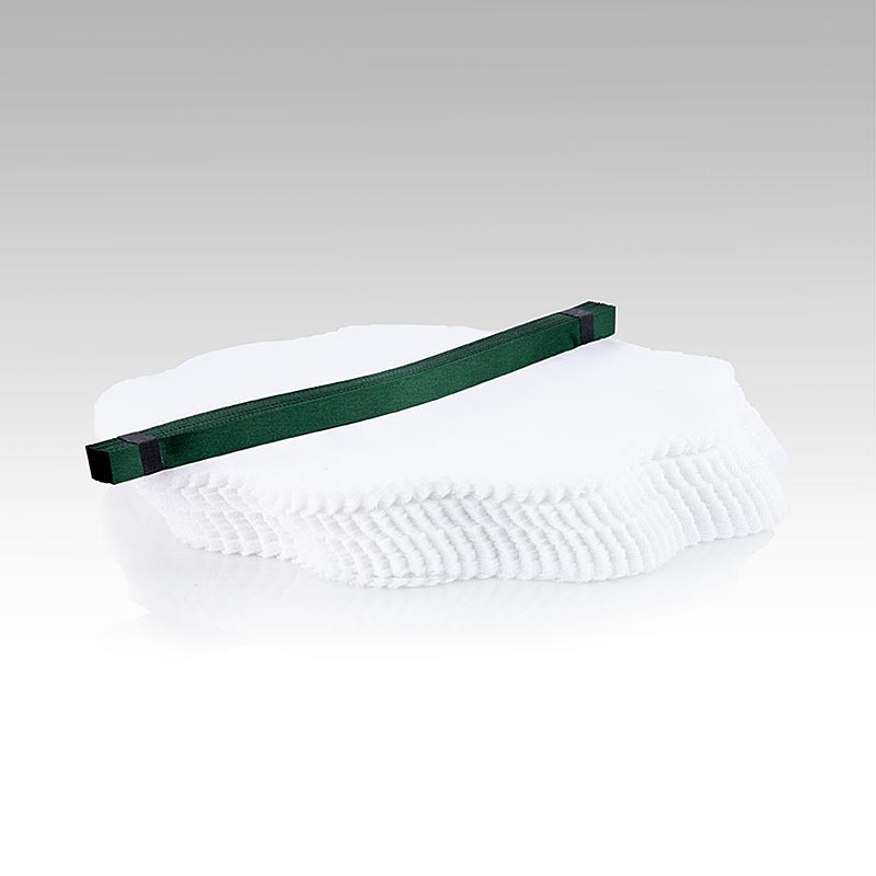 The Original Lemon Wraps, blanc, avec ruban vert foncé, 100 pièces | Non alimentaire / Quincaillerie / Accessoires pour barbecue | thungourmet