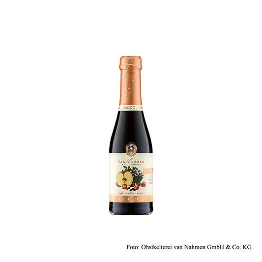 Van Nahmen pomme-myrtille-cerise Secco de fruits, sans alcool, 200 ml