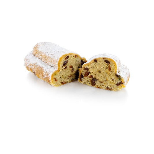 Original Willinger Christinenstollen, 250 g - Stollen de Noël traditionnel de Willingen, délicieusement décoré d'amandes et de raisins secs, parfait pour les fêtes de fin d'année