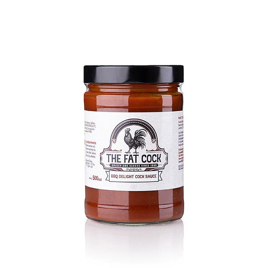 La sauce cocktail BBQ Delight, 500 ml - Une sauce BBQ épicée, fumée et sucrée, parfaite pour tremper, mopper et mariner