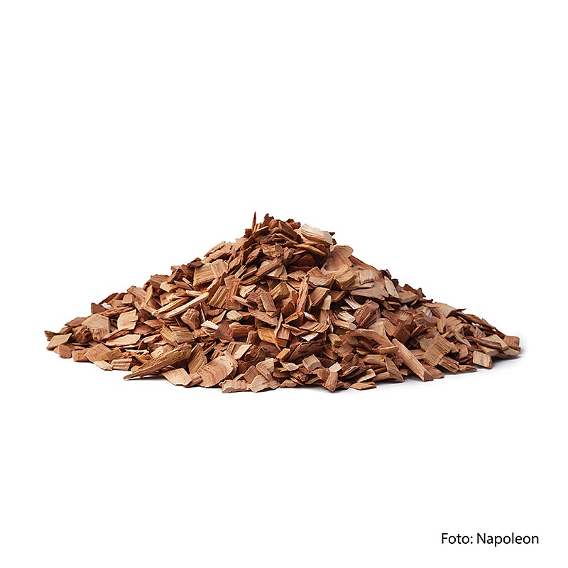 Chips de fumage au bois Napoléon, pomme, 700 g : Premium apple wood smoking chips for enhancing flavor in grilling and smoking meats and vegetables