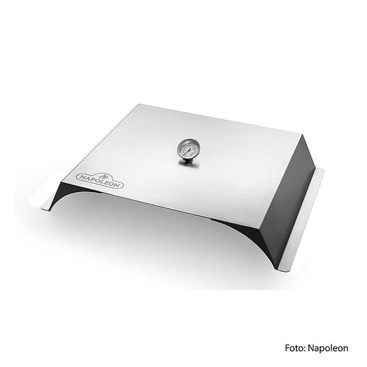 Accessoires pour barbecue Napoléon - Support à pizza / four, en acier inoxydable, pour gril à gaz, 1 pc - Support à pizza en acier inoxydable de haute qualité pour gril à gaz de Napoléon