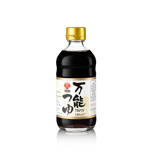 Tsuyu no Moto - Fond de dashi de base avec sauce soja, 340 ml