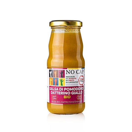 Sauce tomate aux dattes bio de No Cap, produite de manière éthique et sans exploitation