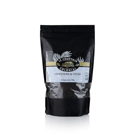 500 grammes de poudre de colorant pour seiche pour les créations culinaires et la touche finale dans la cuisine