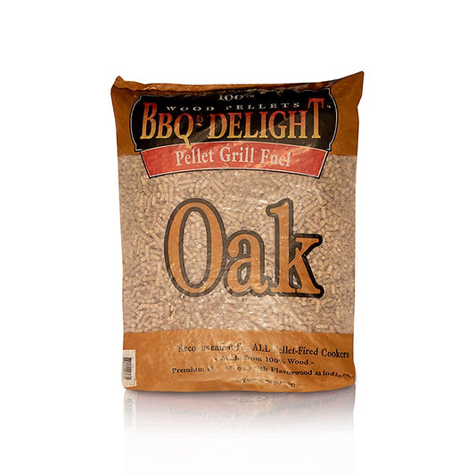 Granulés de fumage en bois de chêne pour barbecue BBQ, 9,07 kg, produit de qualité supérieure