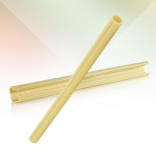 Kit de pailles réutilisables avec 300 pailles réutilisables de couleur champagne, idéal pour les amateurs de cocktails et de jus de fruits soucieux de l'environnement.