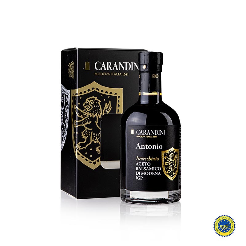 Carandini Aceto Balsamico Modena IGP, Antonio, invecchiato (boîte cadeau), 250 ml