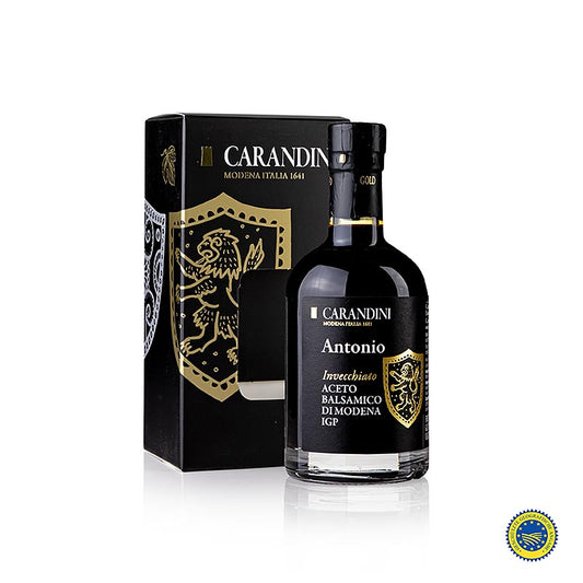 Carandini Aceto Balsamico Modena IGP, Antonio, invecchiato (boîte cadeau), 250 ml