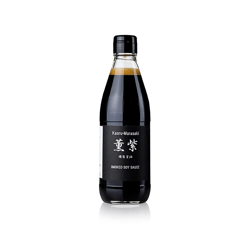 Sauce soja - Shoyu (Murasaki / Pourpre), fumé, Suehiro, 360 ml - Bouteille de sauce soja japonaise traditionnelle pour sushis, marinades et poêlées