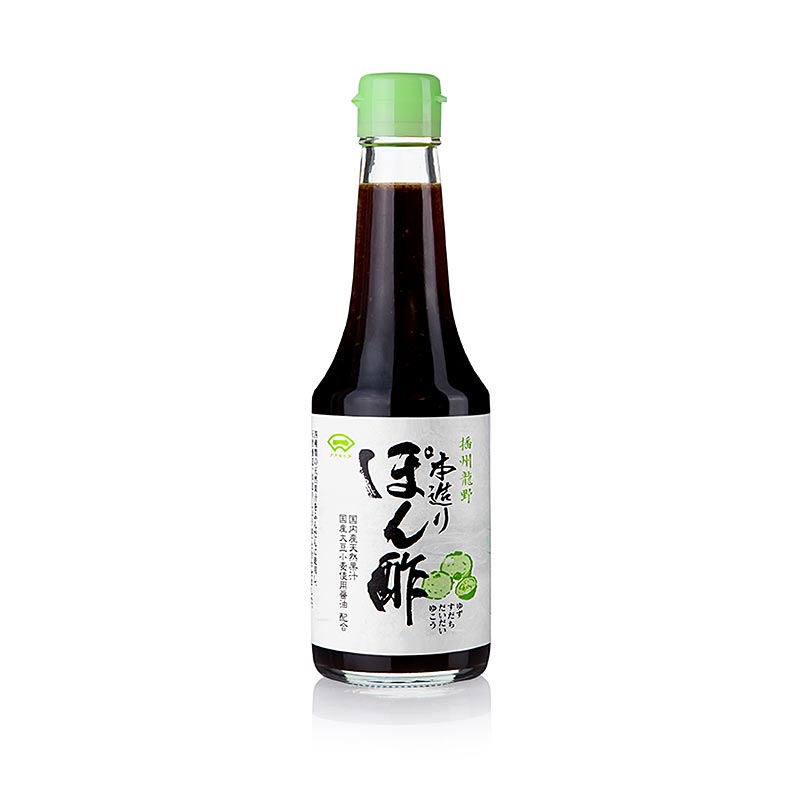Sauce Ponzu, avec 4 agrumes, Suehiro, 300 ml - Sauce polyvalente du Japon, parfaite comme dip, marinade ou vinaigrette