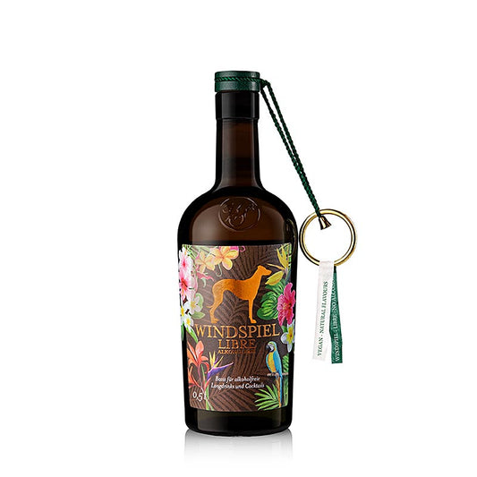 Windspiel Libre, spiritueux sans alcool de l'Eifel, bouteille de 500 ml, parfait pour les cocktails et les apéritifs