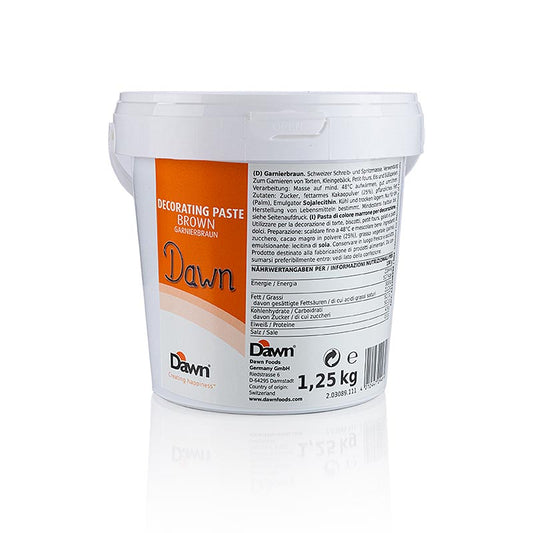 Couverture d'écriture brun garni, Dawn, 1,25 kg - Délice artisanal pour les cuisiniers amateurs et professionnels qui veulent donner à leurs plats des arômes incomparables