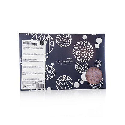 Film à décalquer "Paris Bronze" (taches jaune-or) pour chocolat, 40x25cm, 1 pc